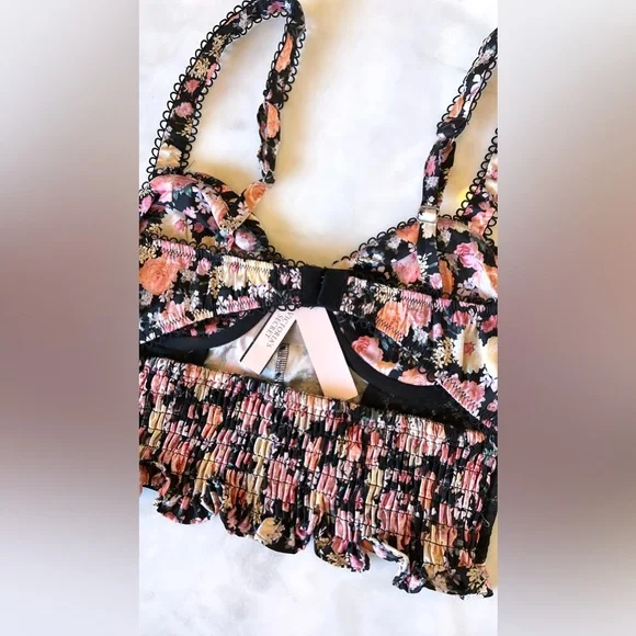 For Love & Lemons Black Gardenia Bustier - Picture 9 of 11